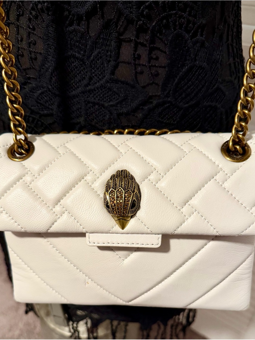 Kurt Geiger London NWOT
Kensington Leather Mini
Crossbody Bag